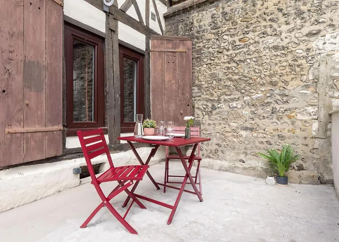 Le Cocon Rouennais - Terrasse - Climatisation - Gare